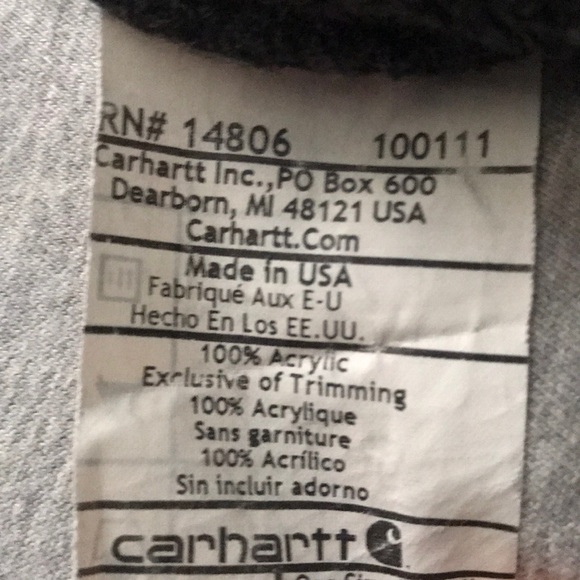 Classic Carhartt beanie - slate gray - Picture 2 of 2